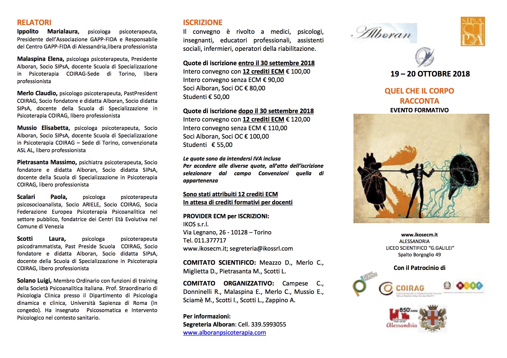 Brochure 2 Quel che il corpo racconta 2018 30 L finale